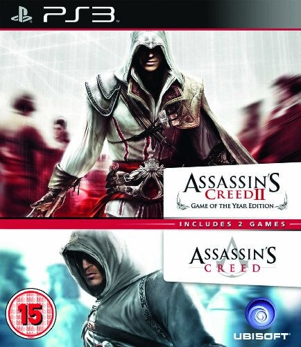 PS3 Assassins Creed + Assassins Creed II 2 - USADO