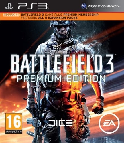 PS3 BATTLEFIELD 3 PREMIUM EDITION NO DLC - USADO