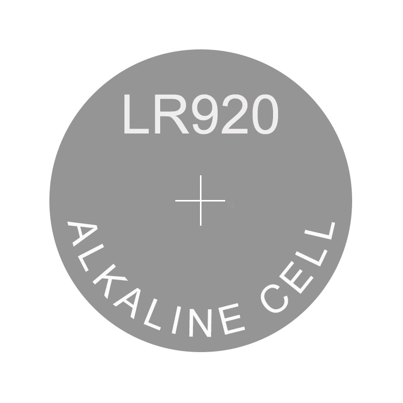 Pilha Alkalina 0% Mercúrio 1.55V LR920 371 AG6 unidade