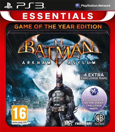 PS3 Batman Arkham Asylum GOTY Ed Essentials - USADO