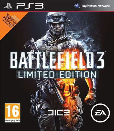 PS3 BATTLEFIELD 3 LIMITED EDITION NO DLC - USADO
