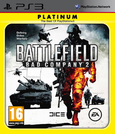 PS3 BATTLEFIELD BAD COMPANY 2 PLATINUM - USADO