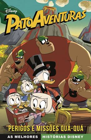 LIVRO BD DISNEY PATO AVENTURAS #3 PERIGOS E MISSÕES QUÁ-QUÁ - NOVO