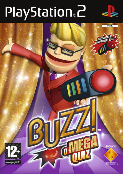 PS2 BUZZ O MEGA QUIZ - USADO