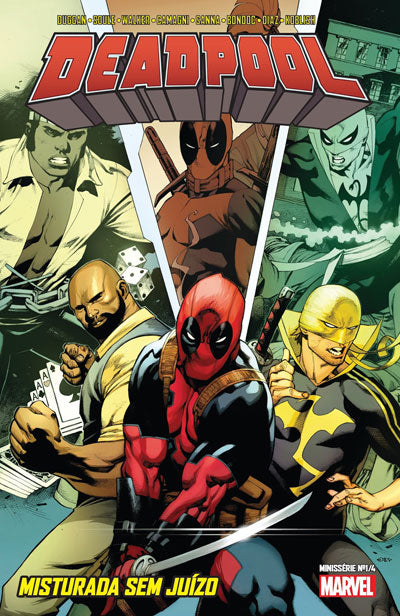 LIVRO BD MARVEL DEADPOOL MINISÉRIE #1 - NOVO