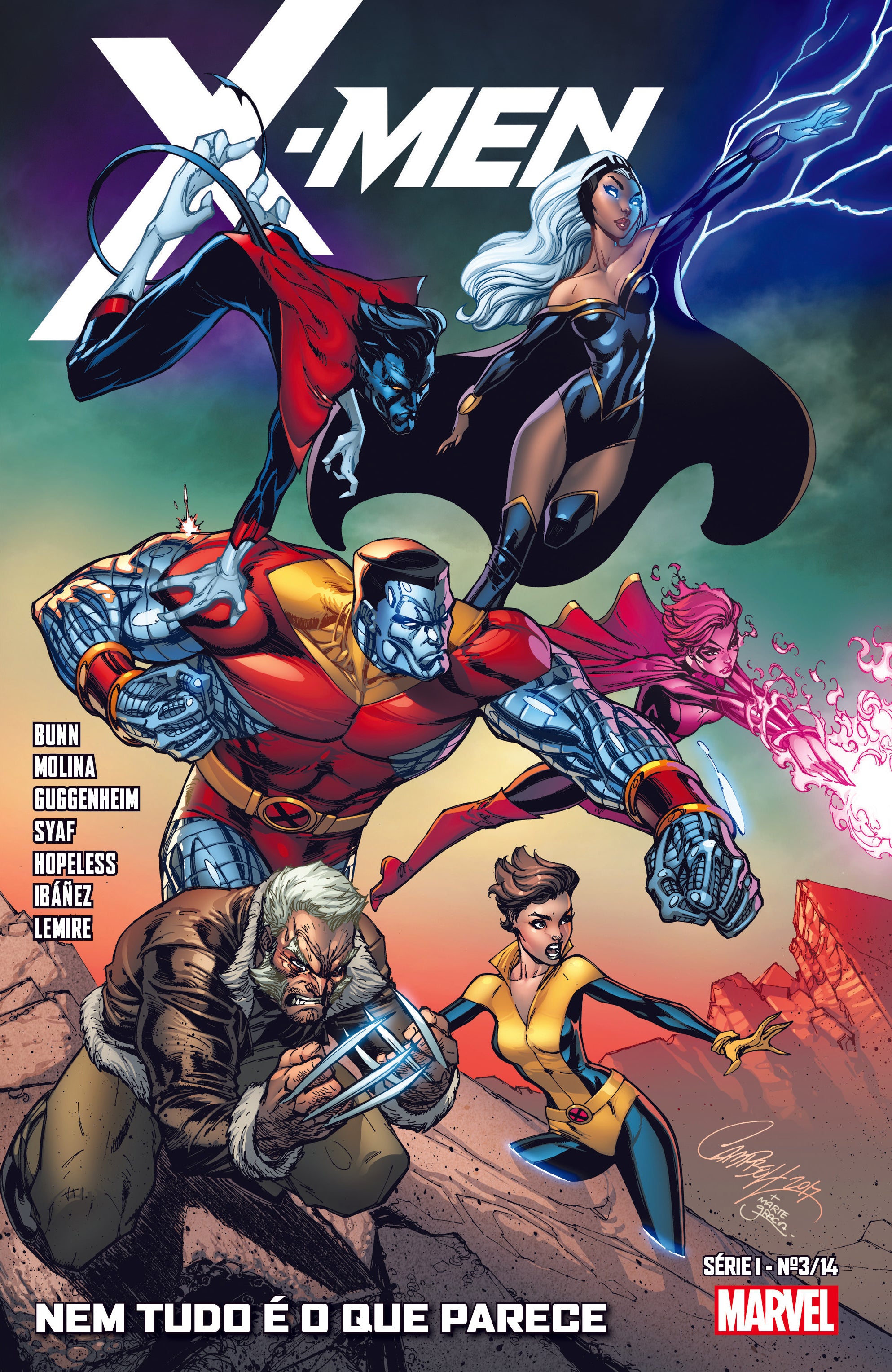 LIVRO BD MARVEL X-MEN Nem tudo é o que parece #3 série I - NOVO