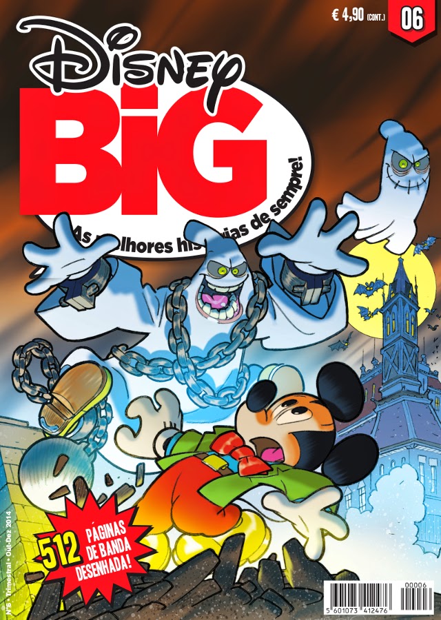 LIVRO BD Disney BIG #34- NOVO/EXPOSIÇÃO