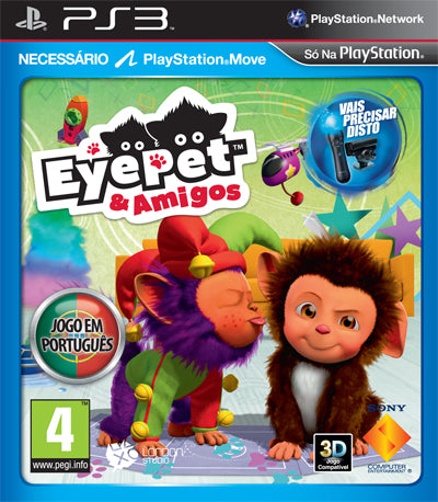 PS3 EyePet & Amigos Move - USADO