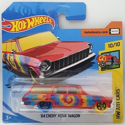 Hot Wheels ´64 Chevy Nova Wagon FYF21 2019 HW Art Cars