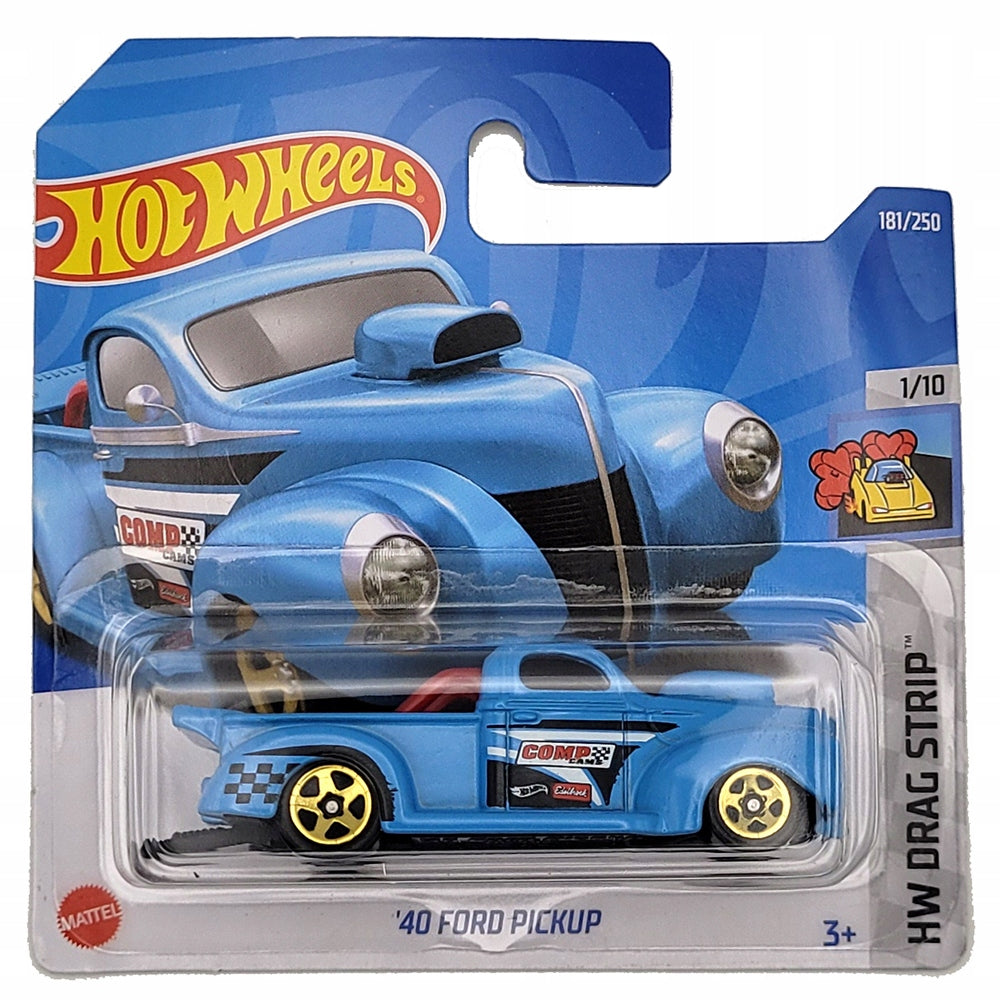 HOT WHEELS BABY BLUE ‘40 FORD PICKUP HW DRAG STRIP 1/10 181/250 HCV92