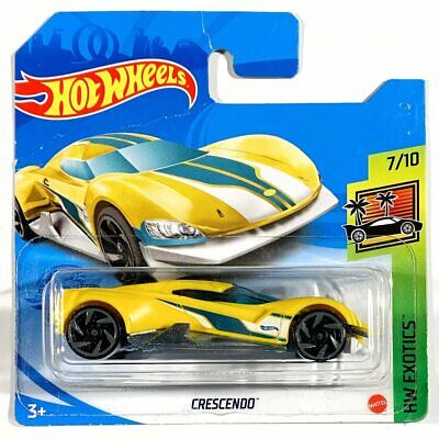 Hot Wheels 2021 Factory Set HW Exotics #234 Crescendo Yellow