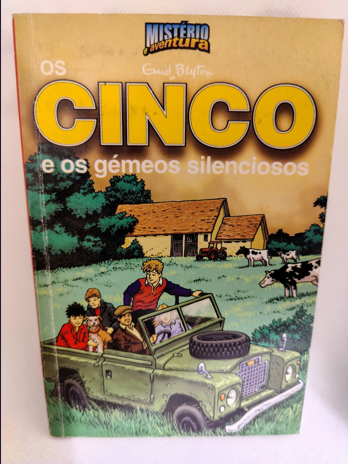 Livro Os Cinco E OS GÉMEOS SILENCIOSOS #18 - USADO