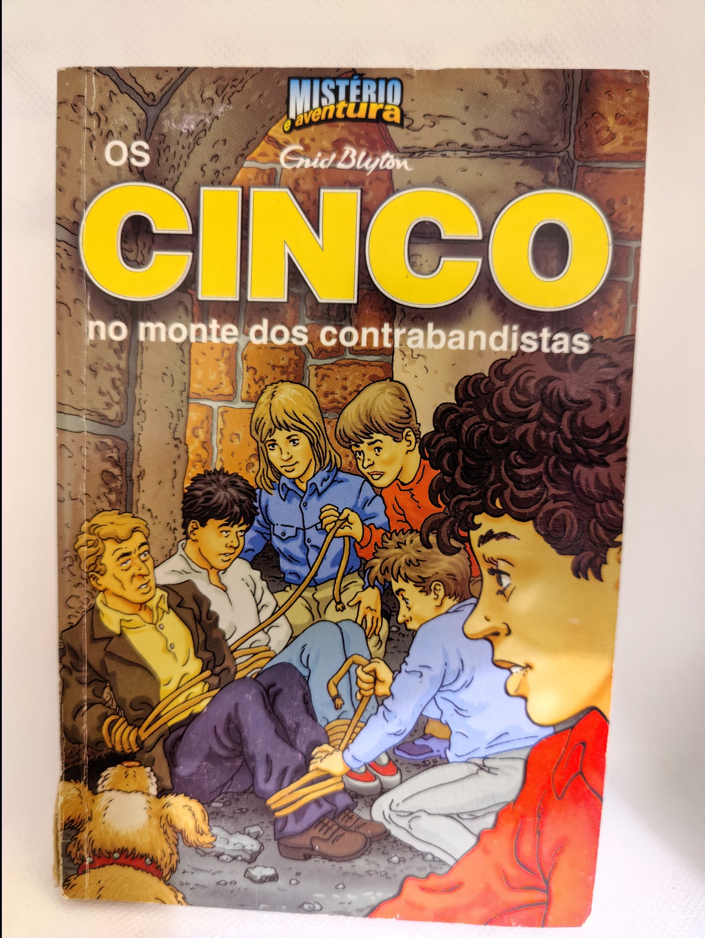 Livro Os Cinco NO MONTE DOS CONTRABANDISTAS #4 - USADO