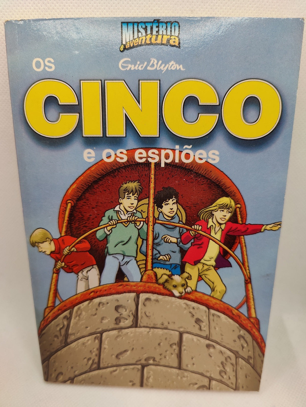 Livro Os Cinco E OS ESPIOES #6 - USADO