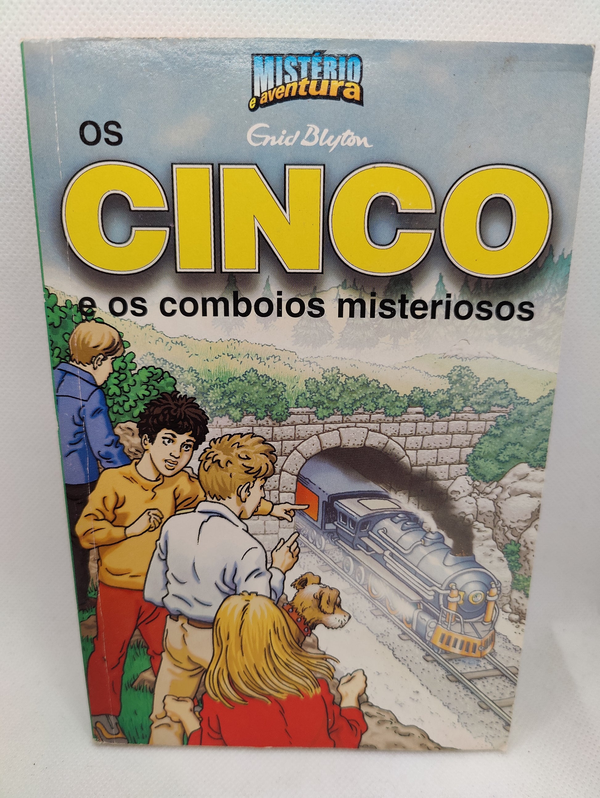 Livro Os Cinco E OS COMBOIOS MISTERIOSOS #7 - USADO