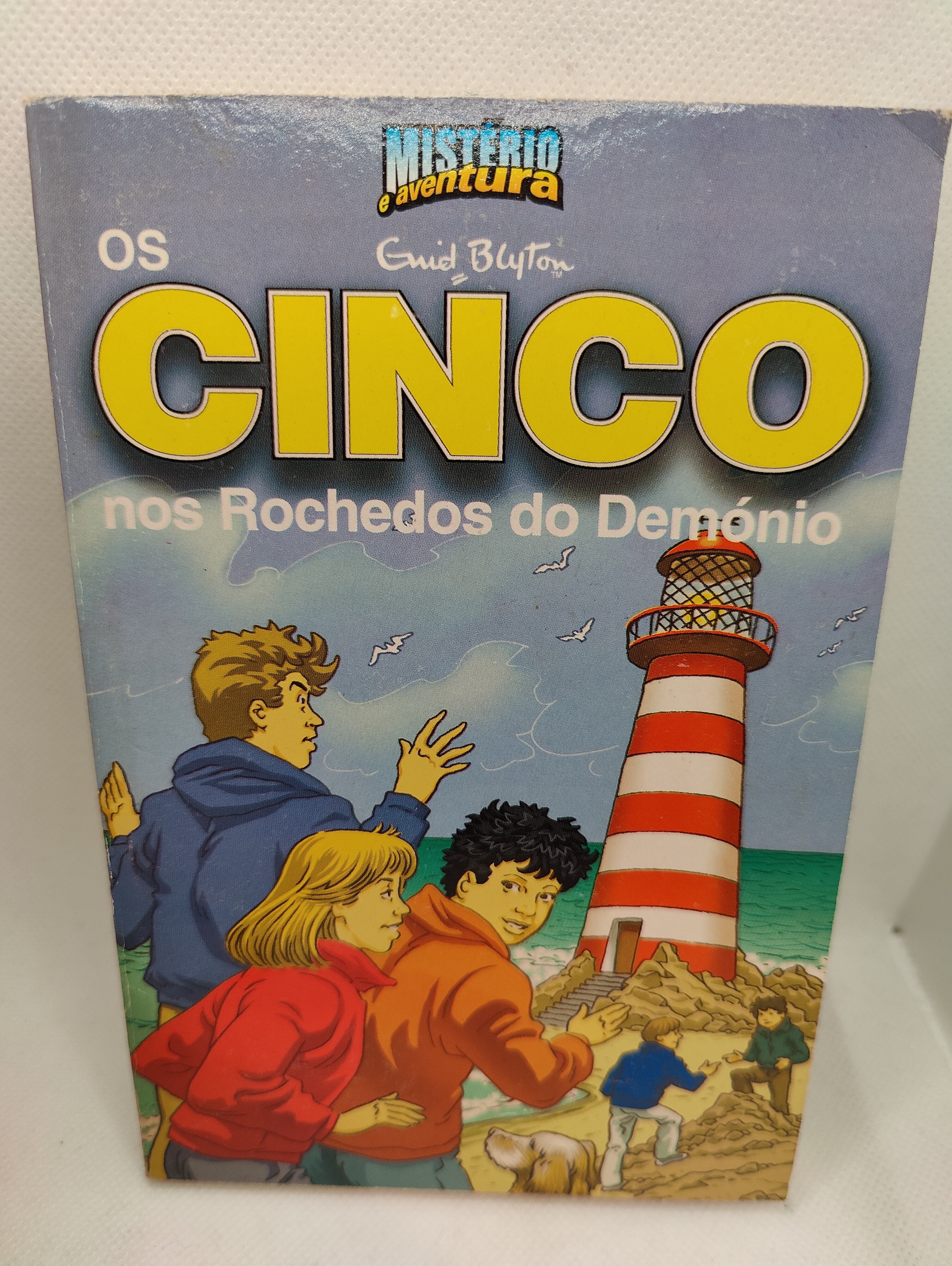 Livro Os Cinco E OS ROCHEDOS DO DEMONIO #19 - USADO