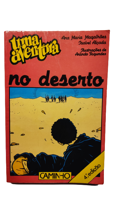 Livro Uma Aventurano deserto 4a Edição Volume 21 - USADO