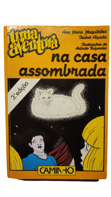 Livro Uma Aventura na casa assombrada 3a Edição Volume 38 - USADO