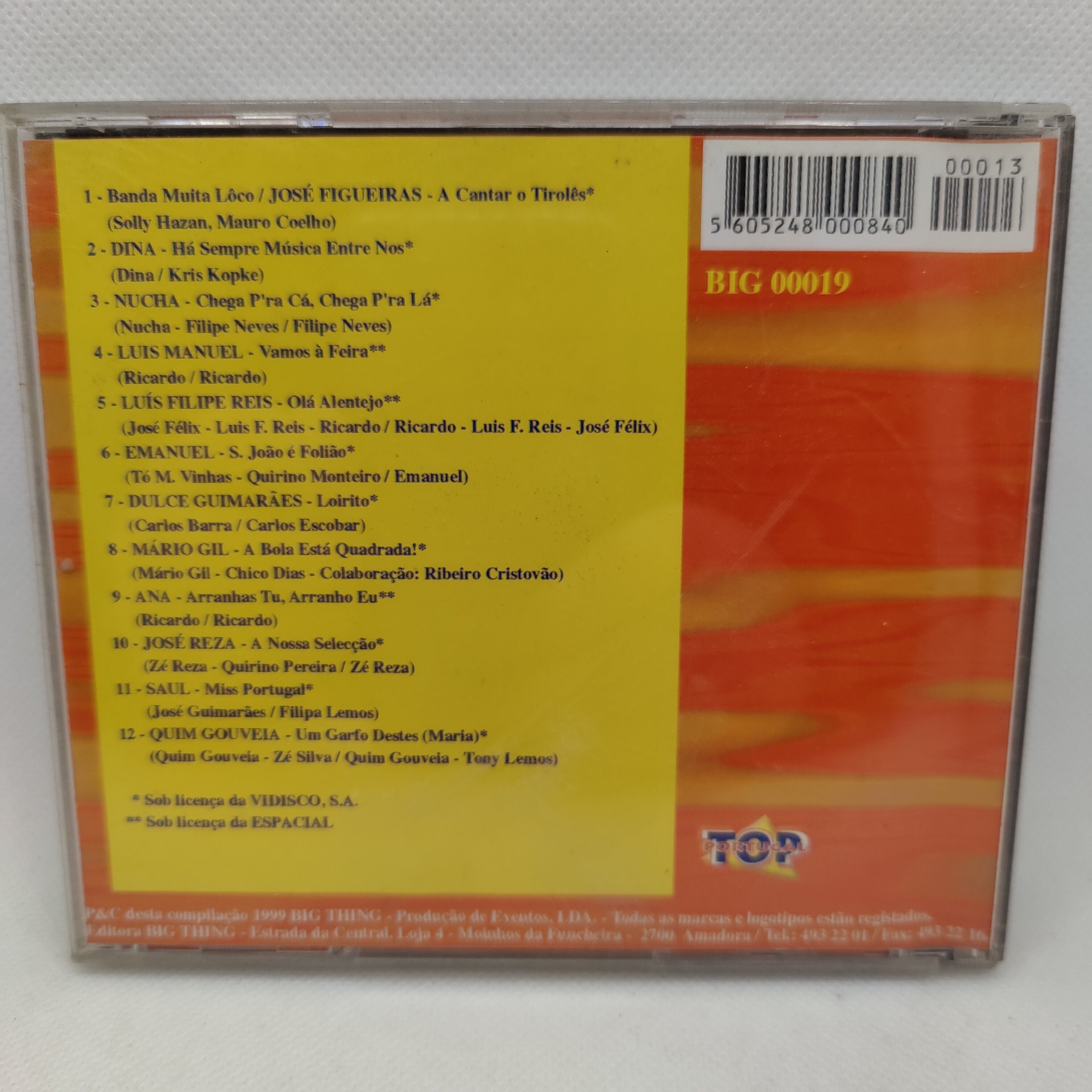 CD Top Portugal "a nossa selecção" - USADO