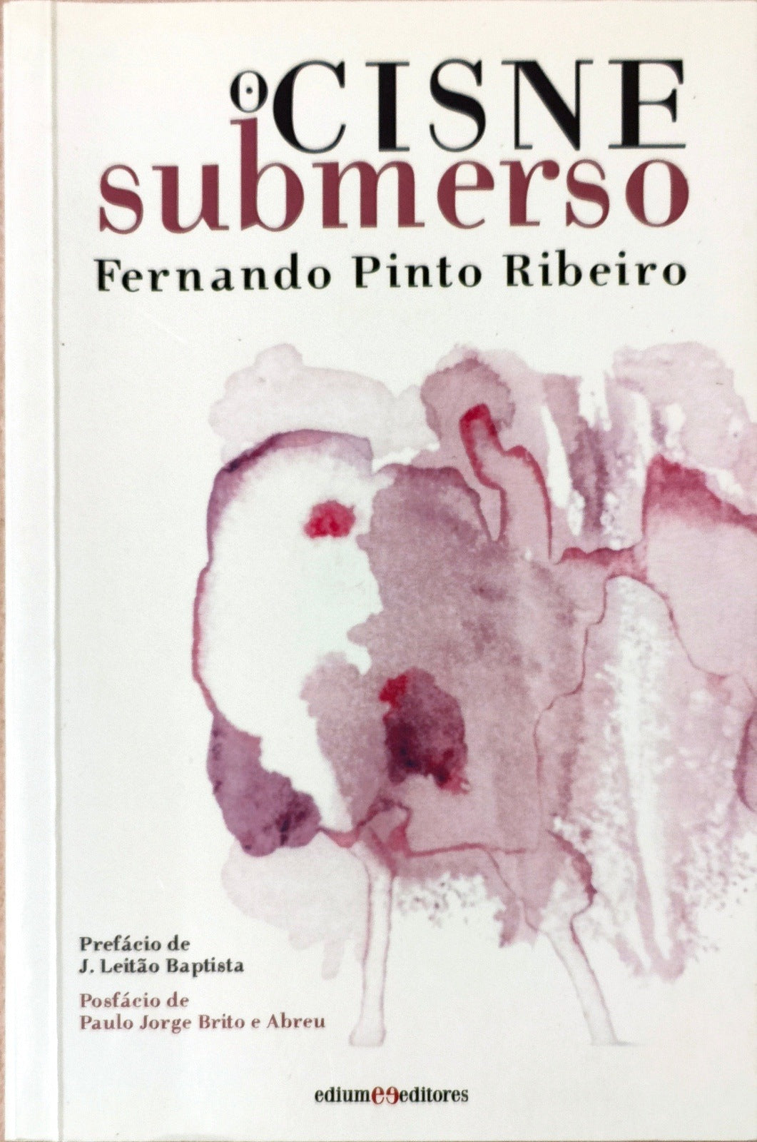 LIVRO O Cisne Submerso de Fernando Pinto Ribeiro - USADO