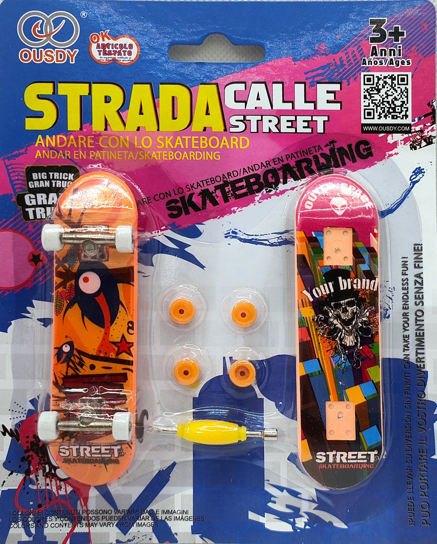 Fingerboard Skate OUSDY 2x Model 4