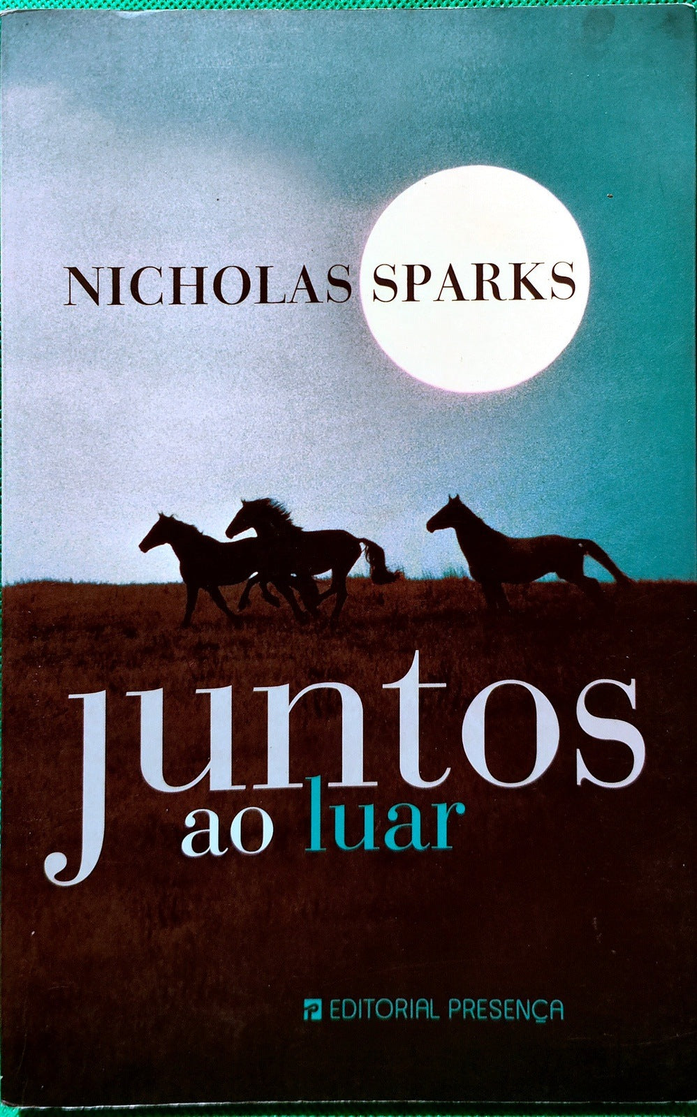 LIVRO Juntos ao Luar de Nicholas Sparks - USADO