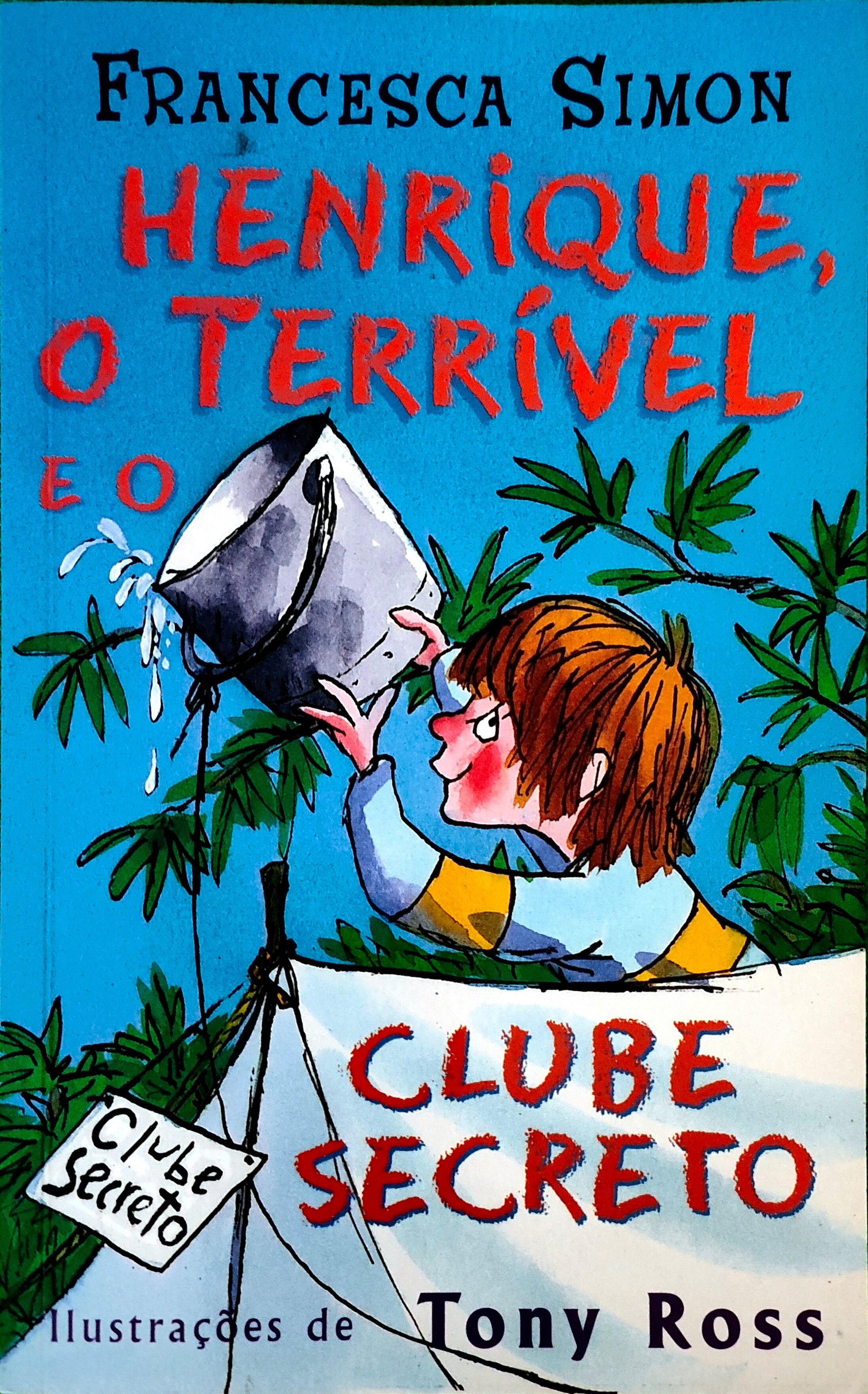 LIVRO Henrique, o Terrível e o Clube Secreto de Francesca Simon - USADO