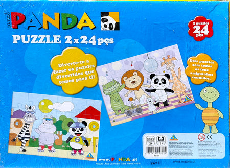 PUZZLE Canal Panda 2x24 Pçs - Majora - NOVO