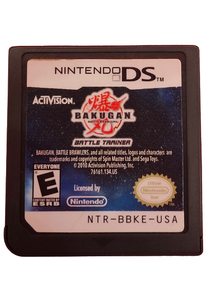 DS Bakugan Battle Trainer cartridge NTR-BBKE-USA - USADO