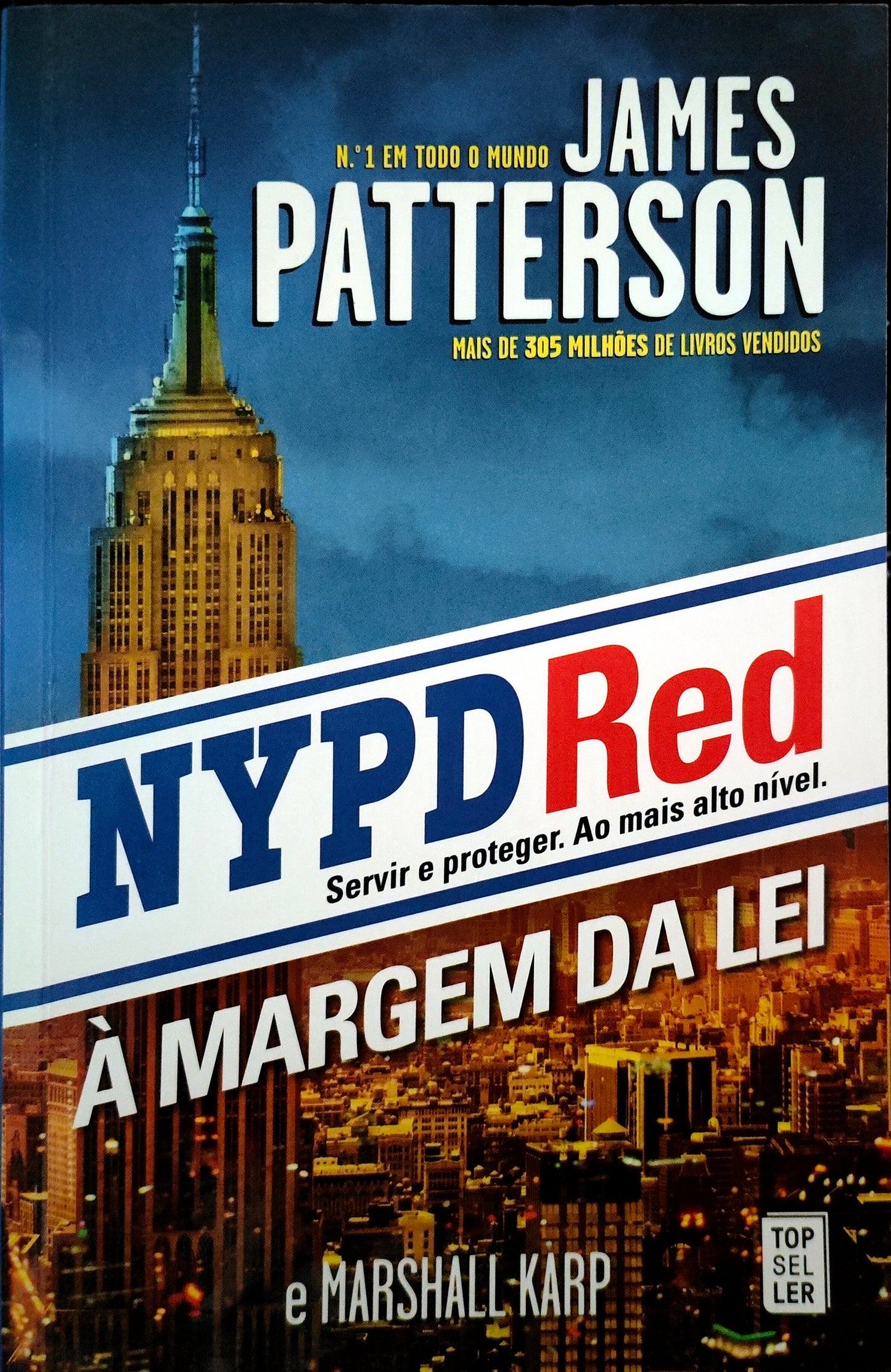 LIVRO NYPD Red: À Margem da Lei de Marshall Karp e James Patterson Livro de Bolso - USADO