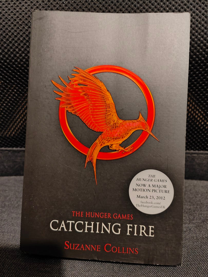 LIVRO Catching Fire de Suzanne Collins EN - USADO