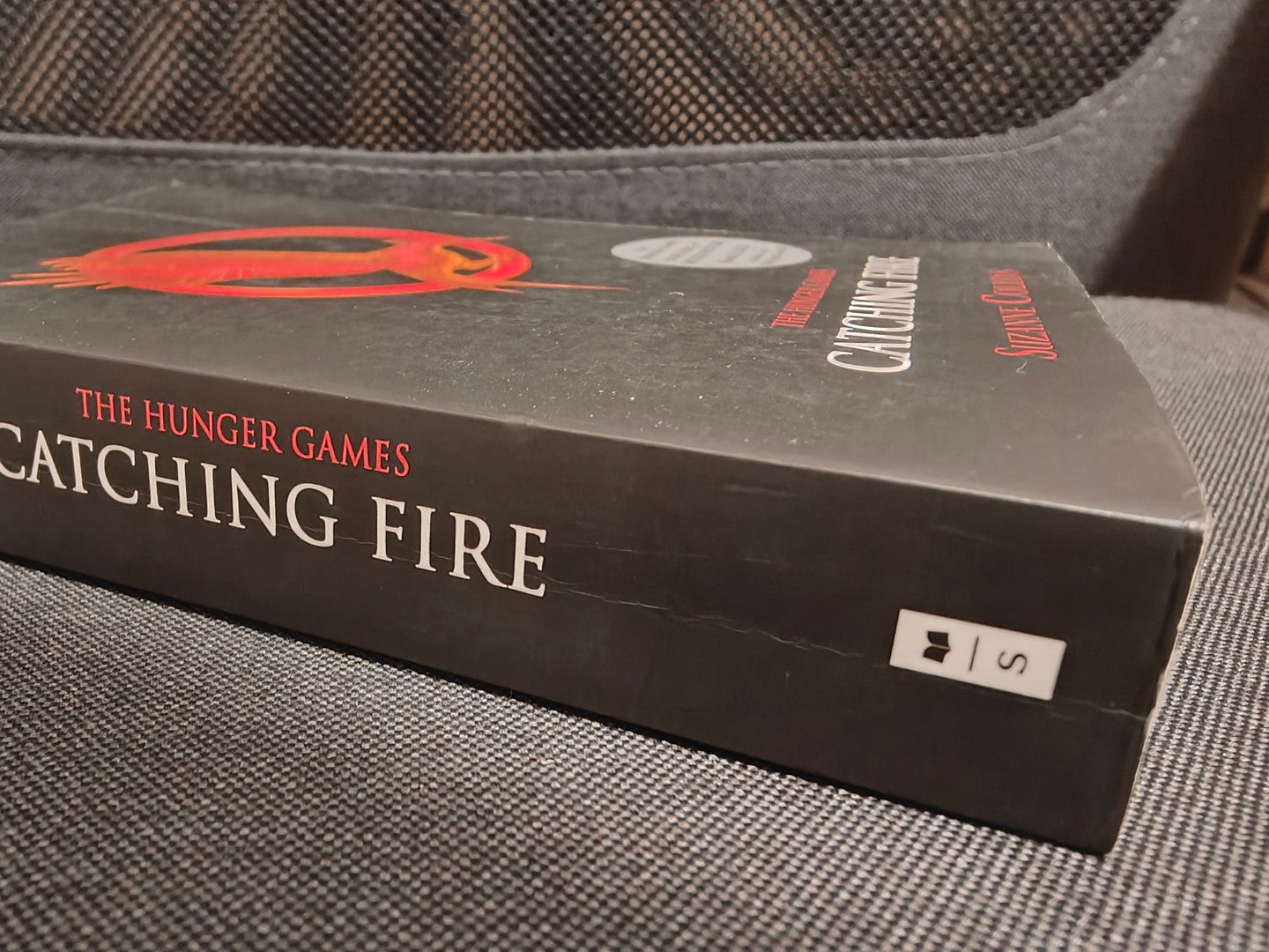 LIVRO Catching Fire de Suzanne Collins EN - USADO