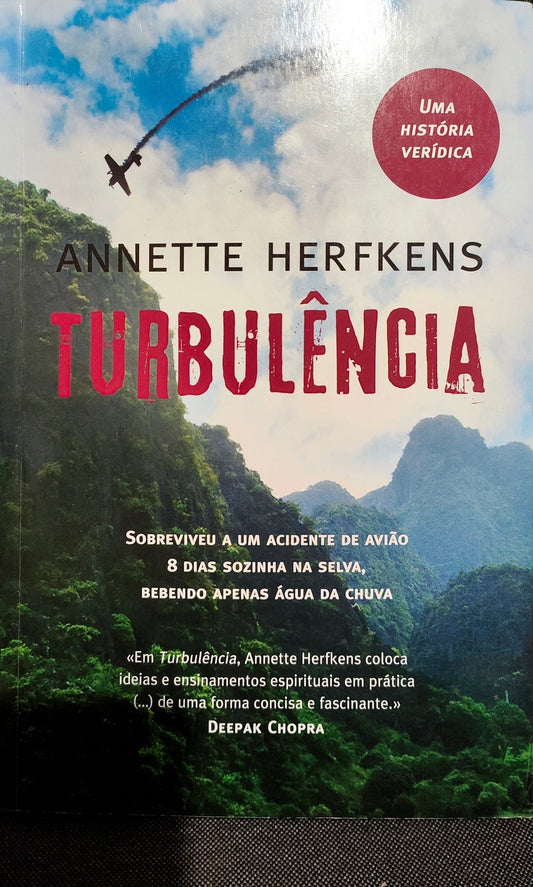 LIVRO Turbulência de Annette Herfkens - USADO