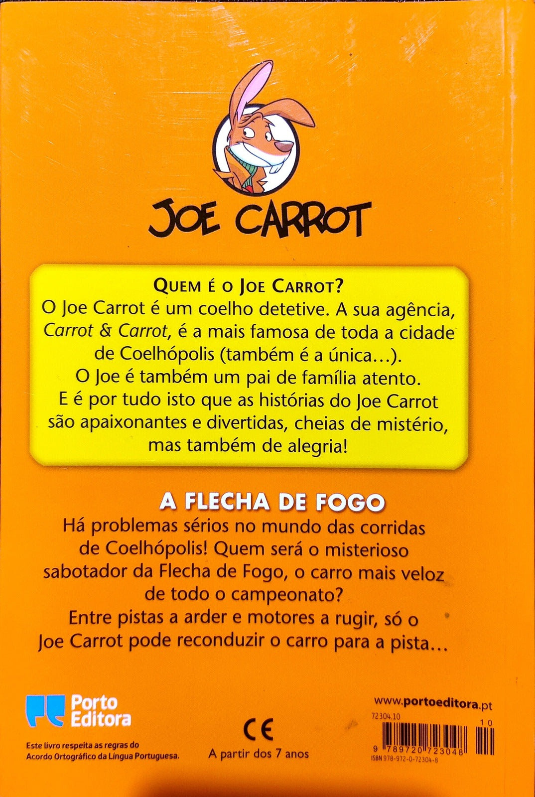 LIVRO A Flecha de Fogo Livro 4 de Joe Carrot - USADO