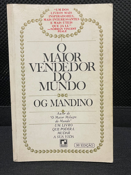 LIVRO O Maior vendedor do mundo OGG mandino - USADO