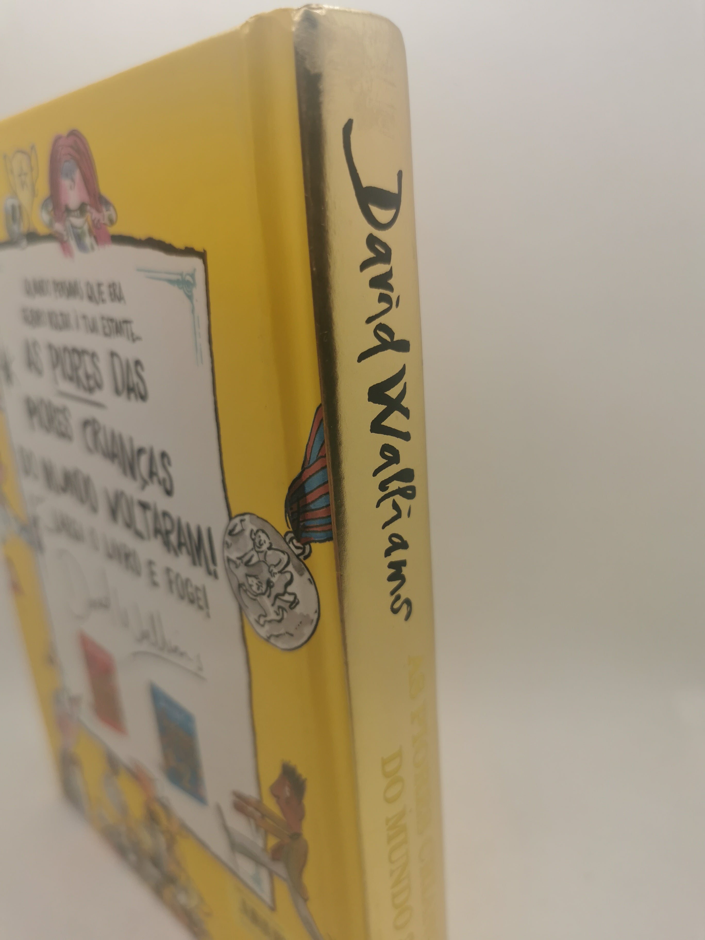 Livro As piores crianças do mundo 3 de David Walliams - USADO