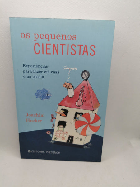 Livro Os Pequenos Cientistas - USADO