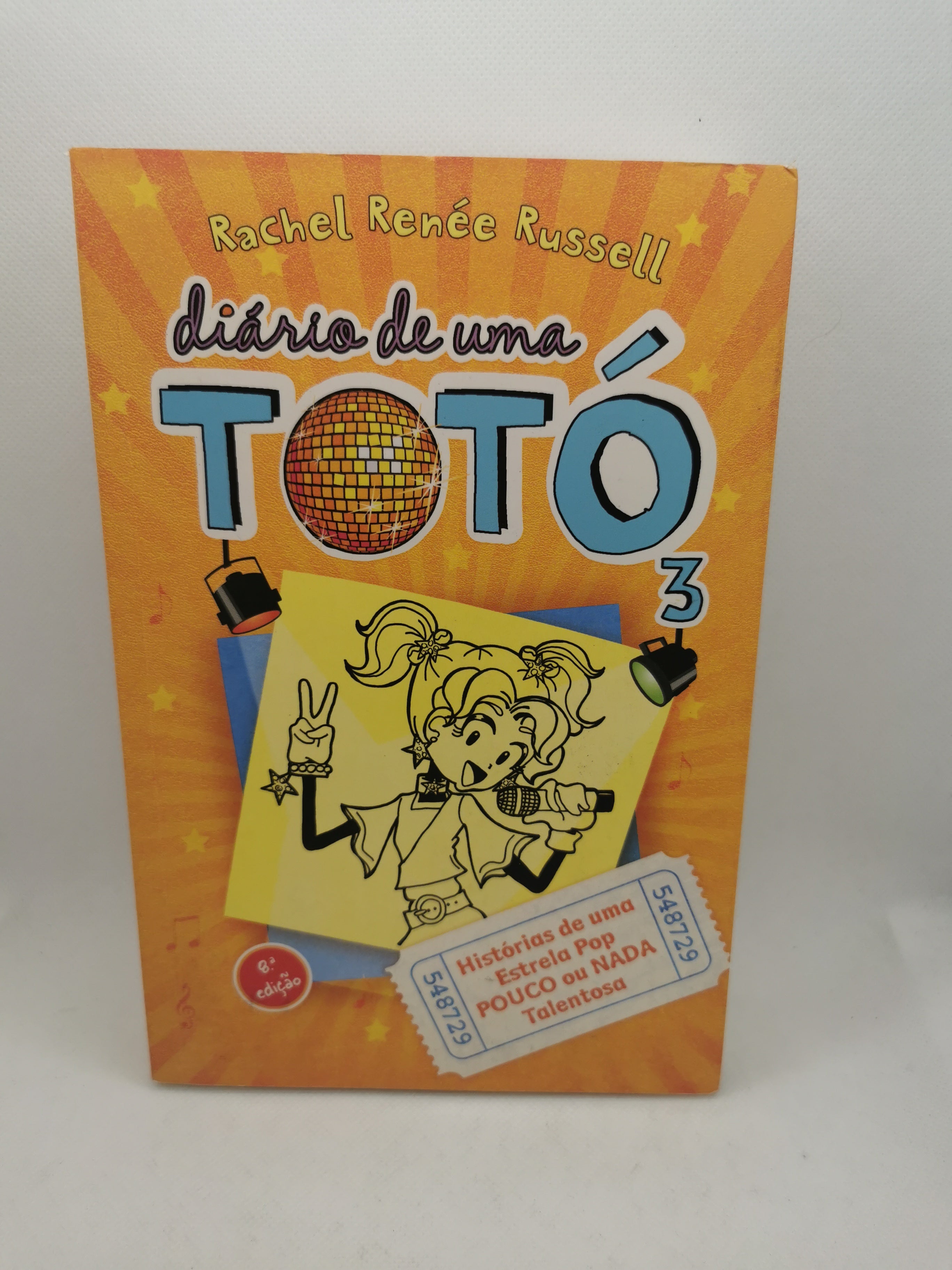 Livro Diário de uma Totó 3 - USADO