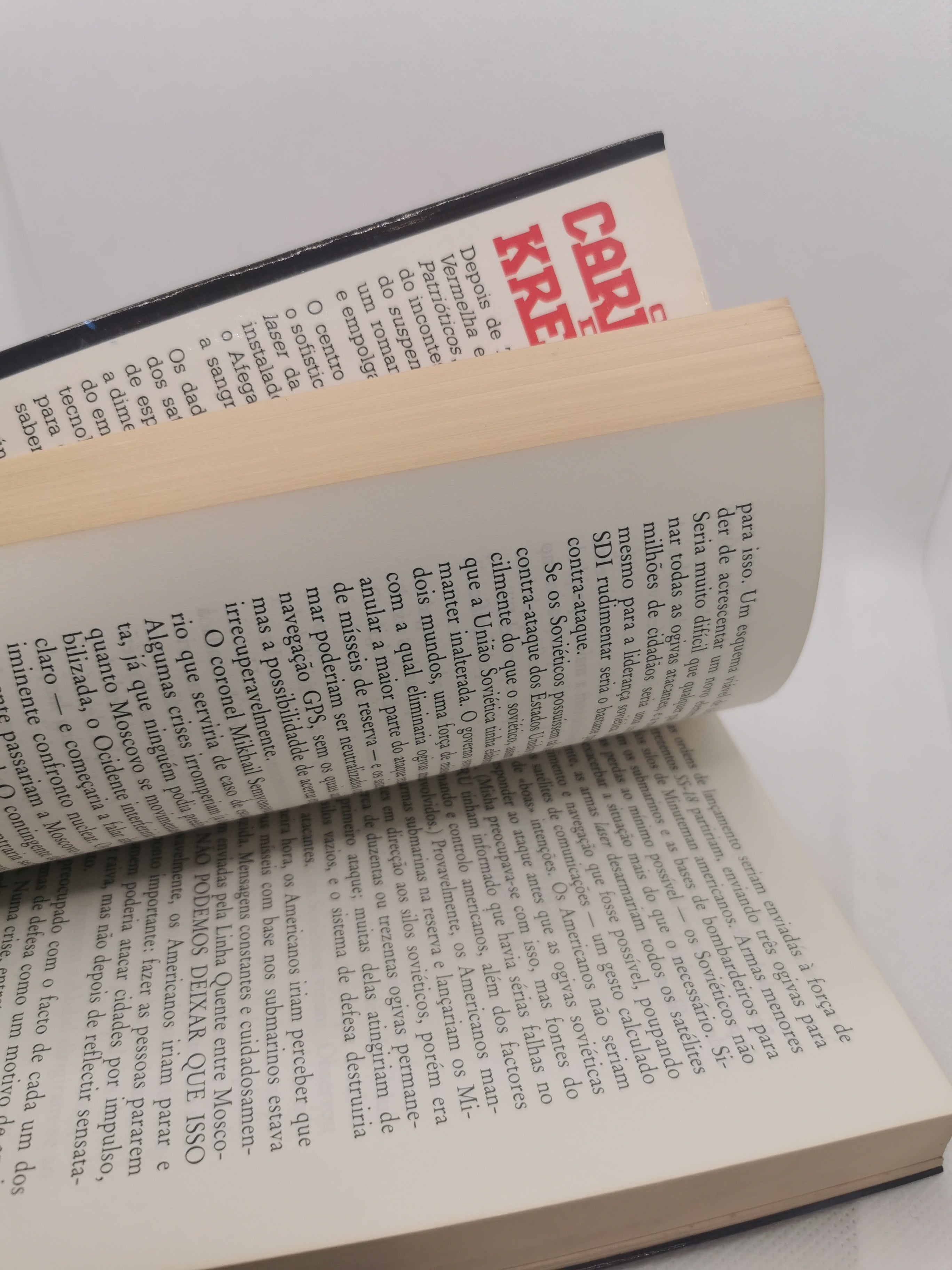 Livro O Cardeal do Kremlin de Tom Clancy - USADO