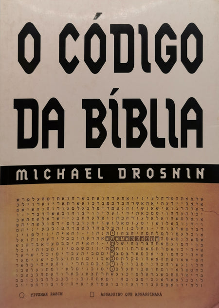 Livro O Código da Bíblia de Michael Drosnin - USADO