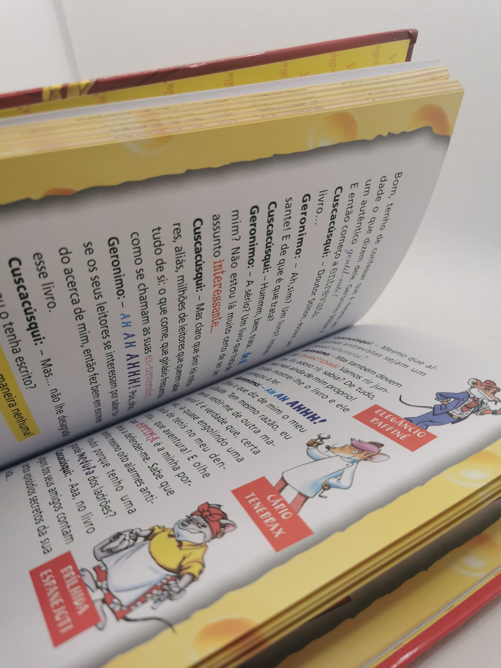 Livro A verdadeira história de Geronimo Stilton - USADO