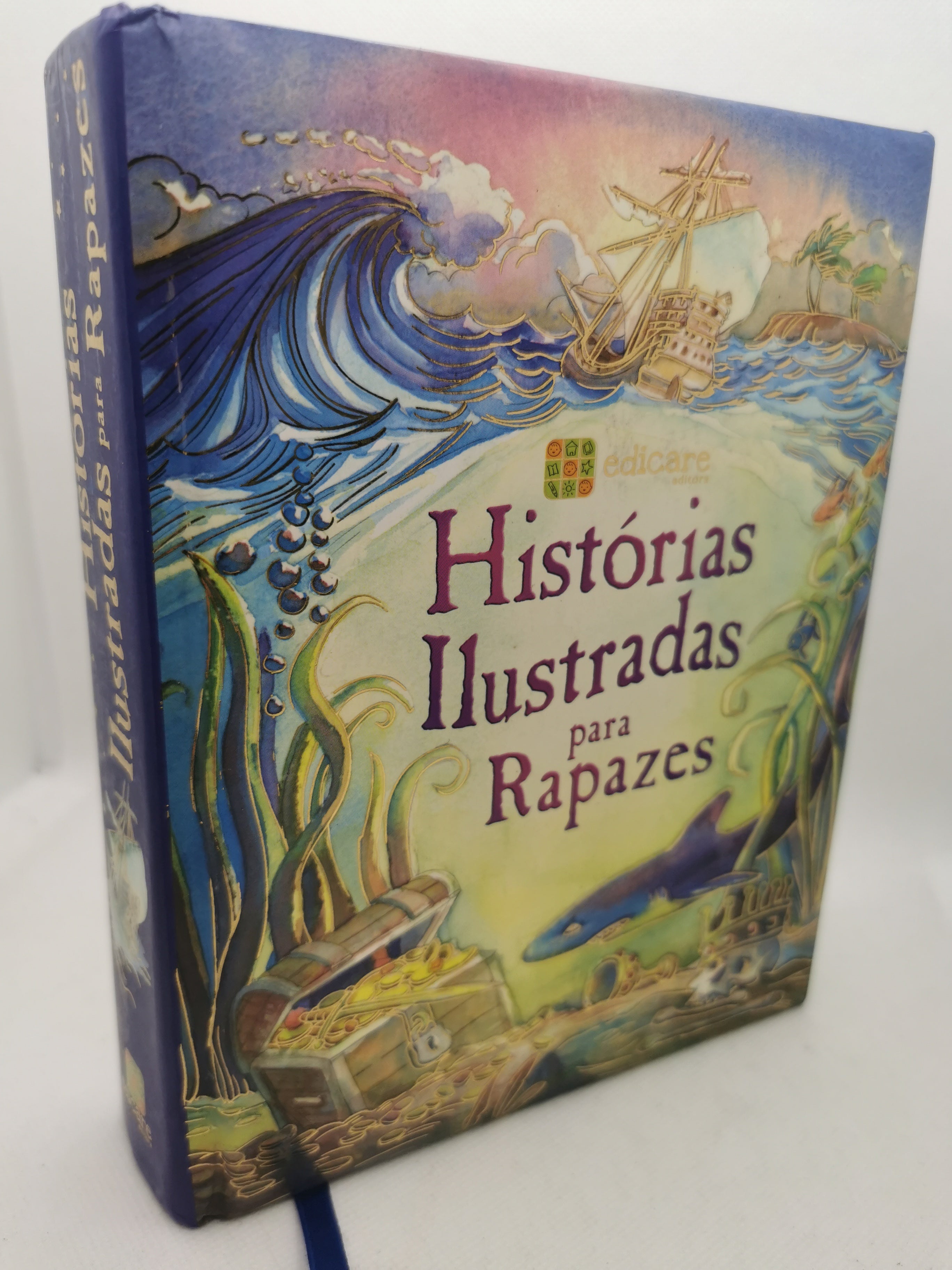 Livro Histórias Ilustradas para Rapazes - USADO