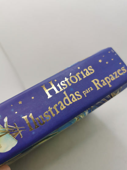 Livro Histórias Ilustradas para Rapazes - USADO