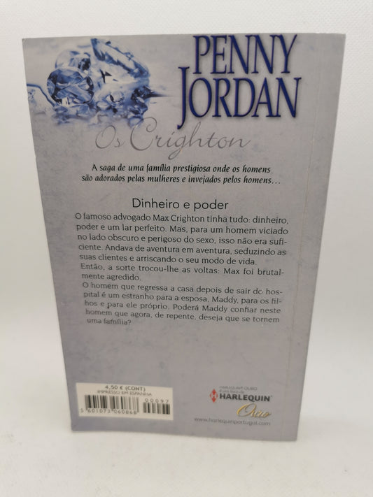 Livro de Bolso Dinheiro e Poder de Penny Jordan - USADO