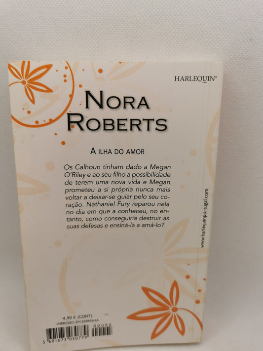 Livro de Bolso A ilha do Amor de Nora Roberts - USADO