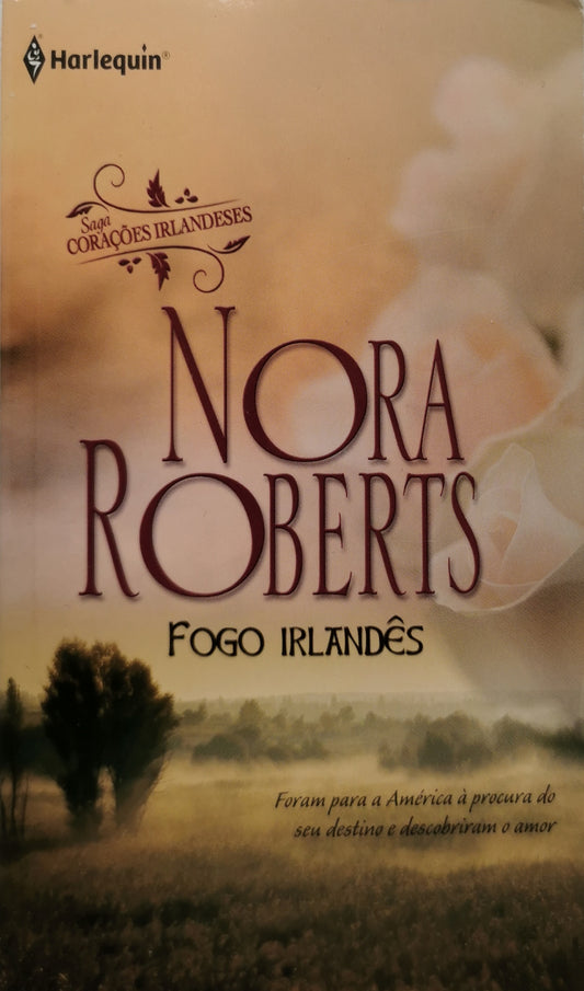 Livro de Bolso Fogo Irlandés de Nora Roberts - USADO