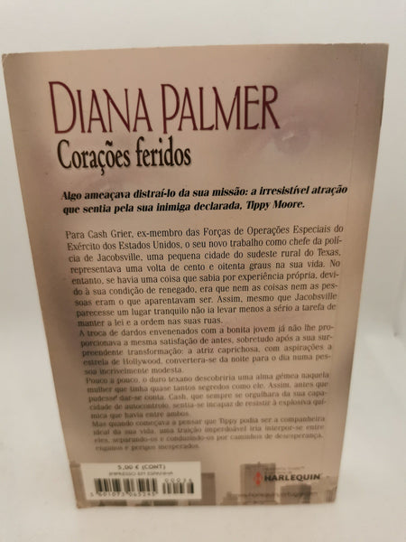 Livro de Bolso Diana Palmer Corações feridos - USADO