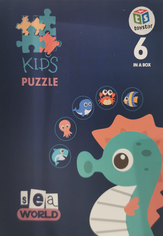Kids Puzzle Sea World 6 in a Box