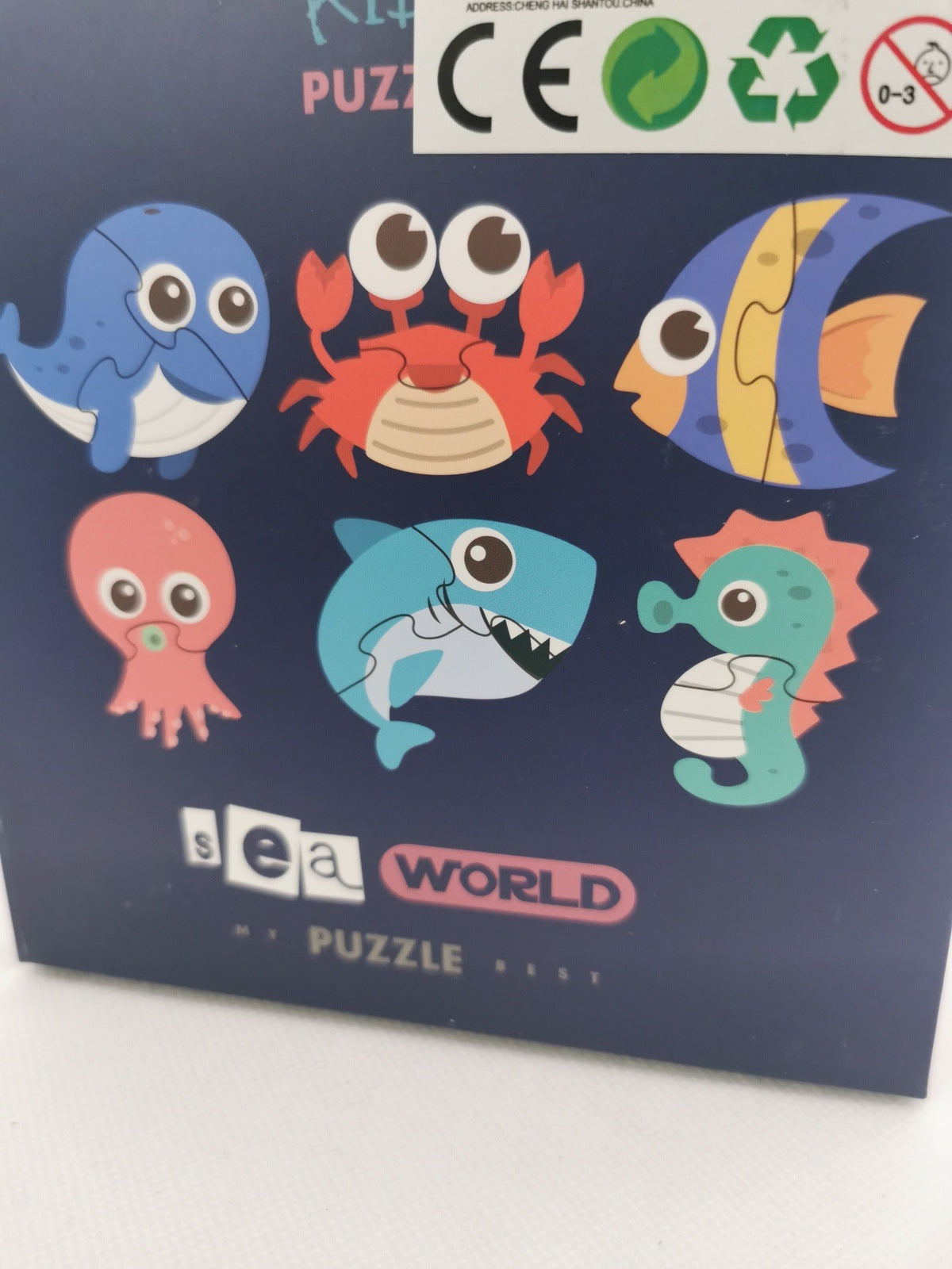 Kids Puzzle Sea World 6 in a Box