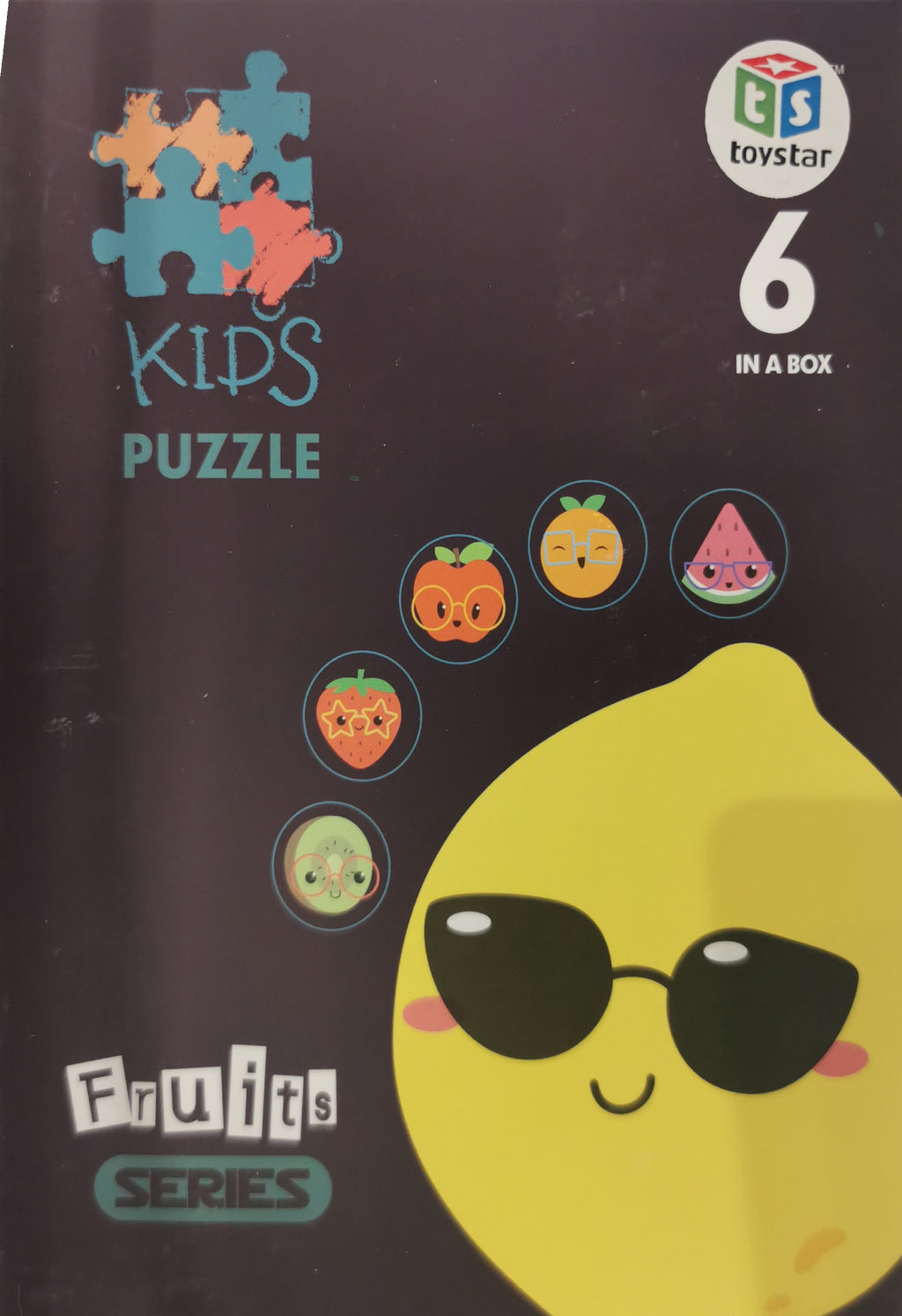 Kids Puzzle Fruit Series 6 in a Box